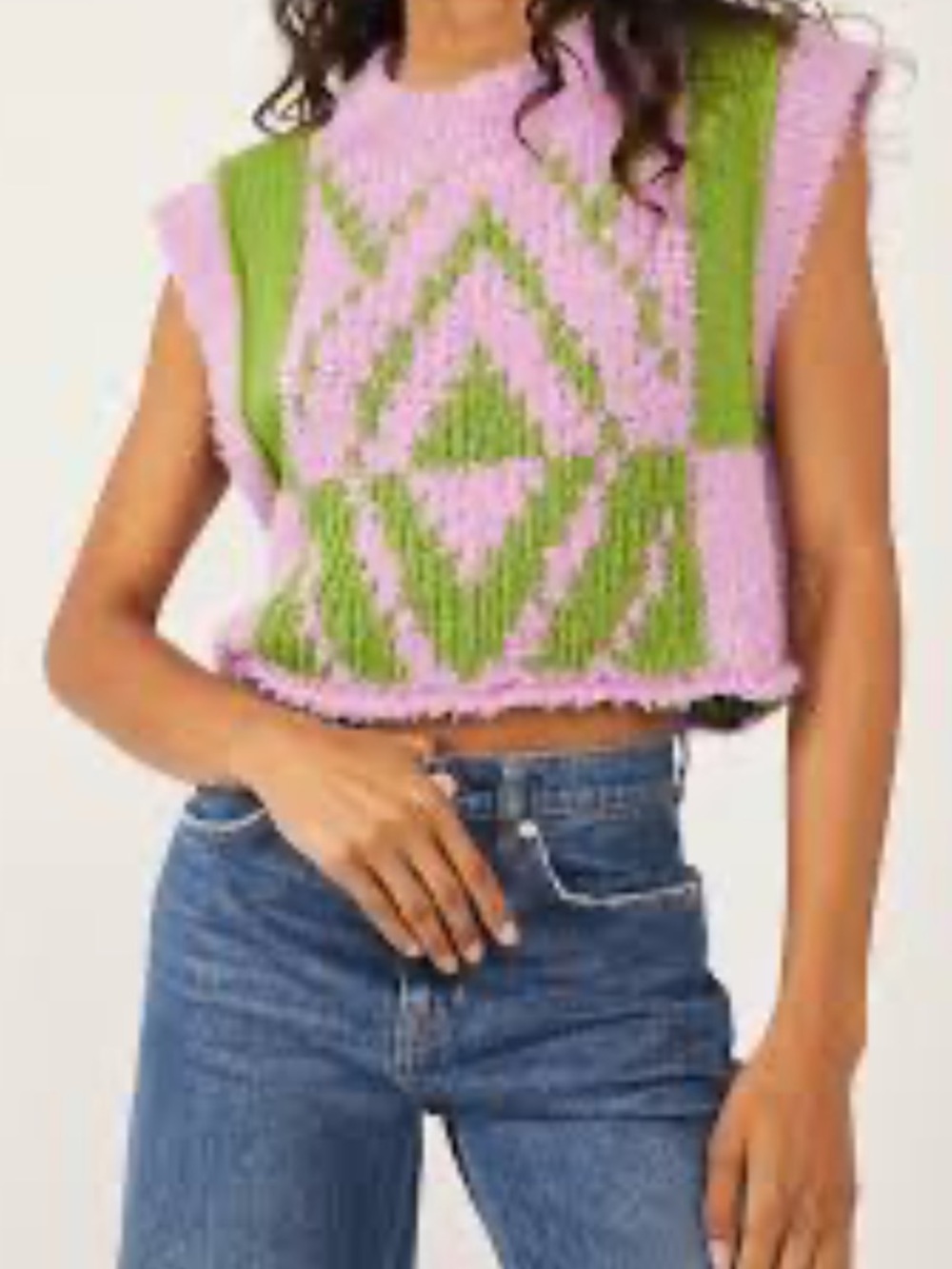 Free people cropped sweater